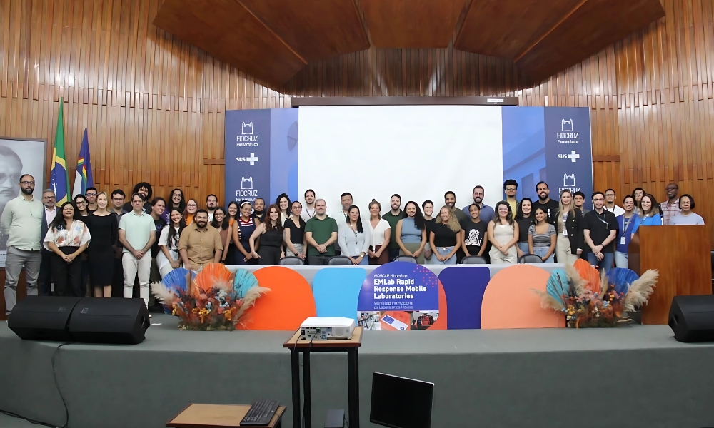 Em parceria com ITpS, Fiocruz Pernambuco promove workshop internacional sobre laboratórios móveis para resposta a emergências sanitárias