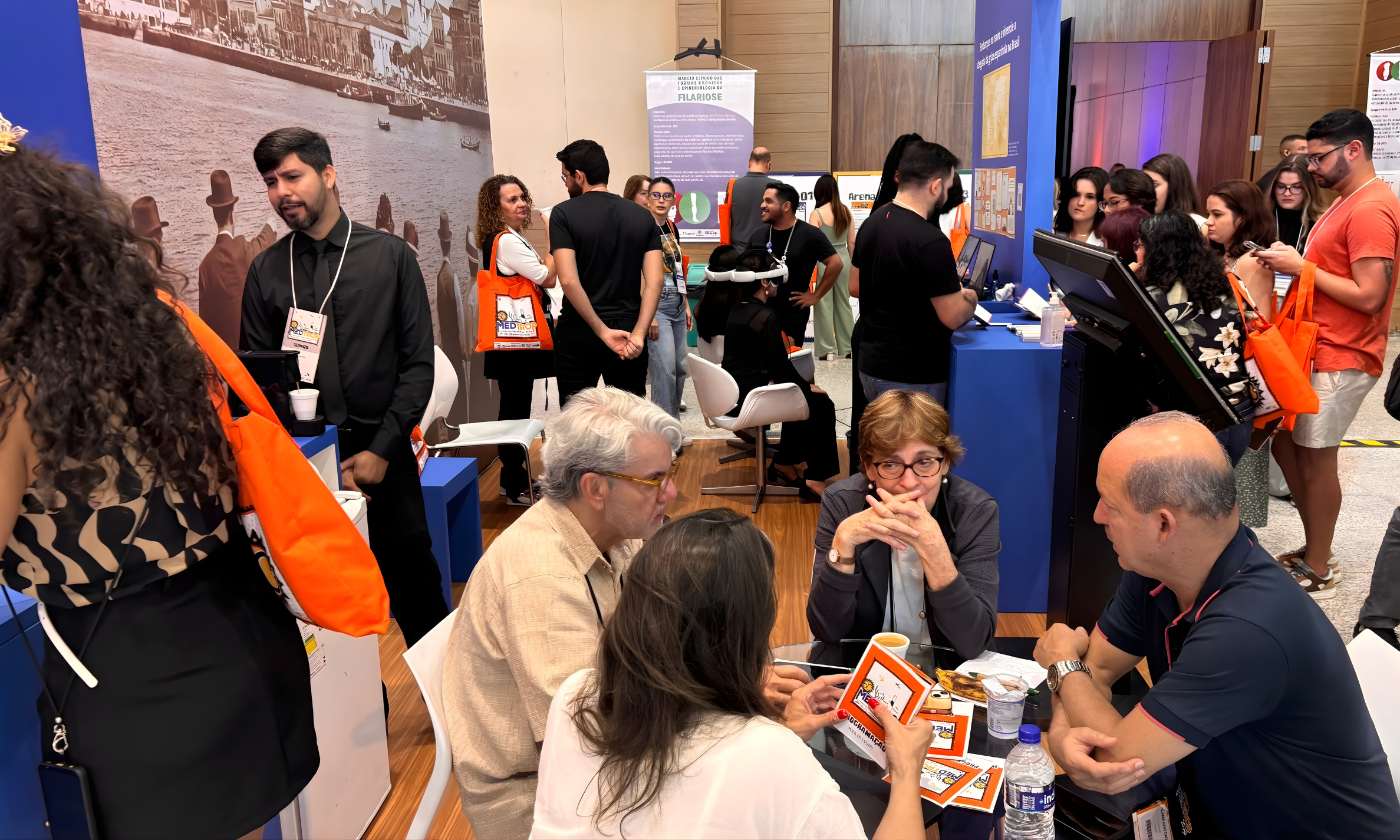ITpS marca presença no MedTrop 2025 com estande interativo e inovação em educação em saúde