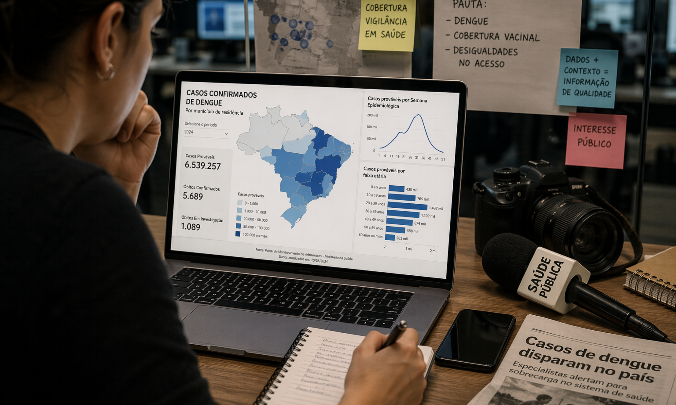 ITpS abre inscrições para o 1º Treinamento em Vigilância e Saúde Pública para jornalistas