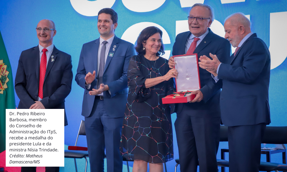 Instituto Todos pela Saúde é condecorado com Medalha de Mérito Oswaldo Cruz