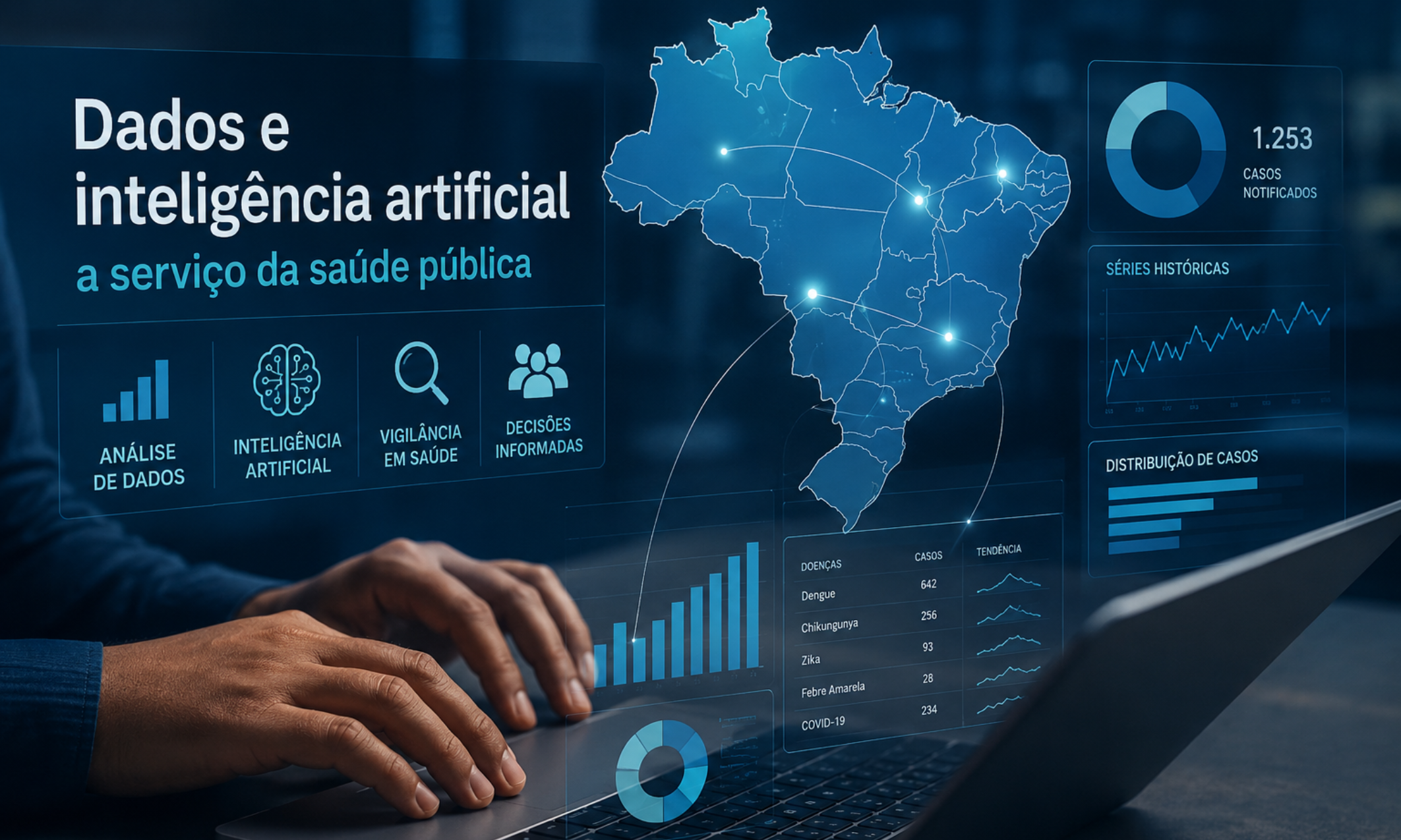 Uso de dados e inteligência artificial na saúde pública pautam nova aula do Radar Saúde
